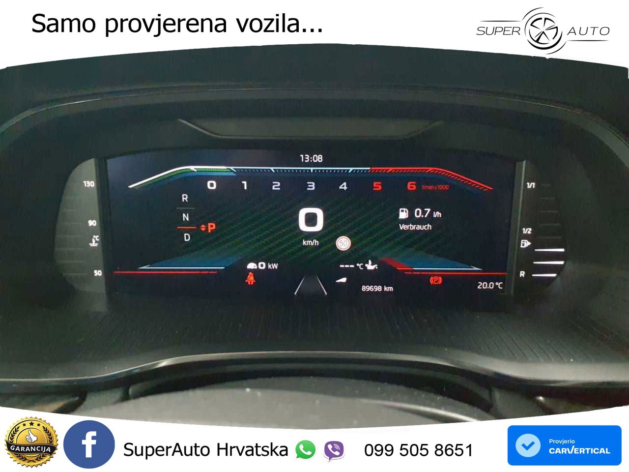 Škoda Octavia Combi RS 2.0 TDI (200 KS) DSG