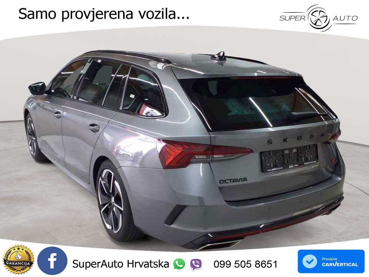 Škoda Octavia Combi RS 2.0 TDI (200 KS) DSG