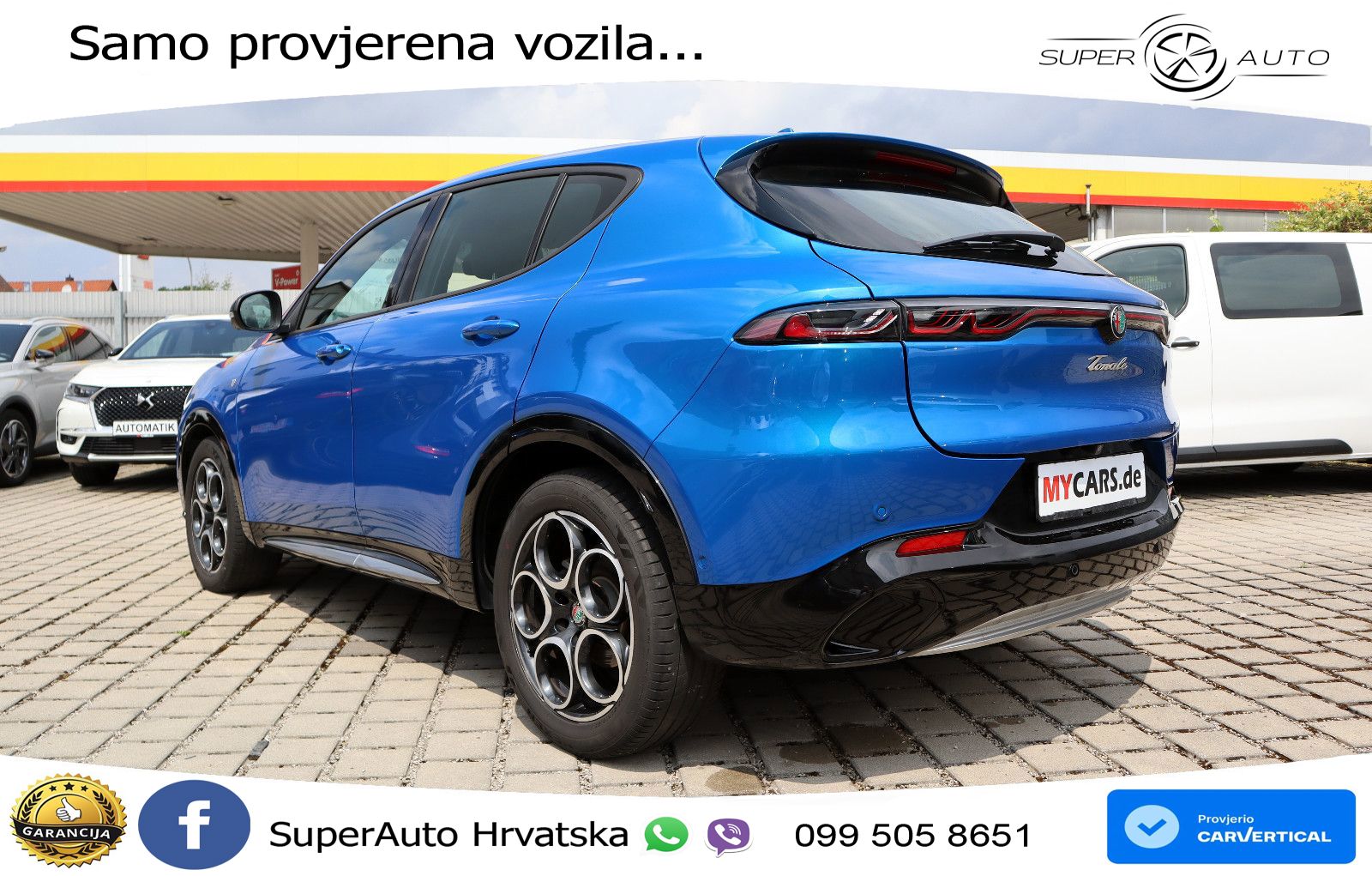 Alfa Romeo Tonale 1.5 VGT (160 KS) 48V-Hybrid TCT LED+GR SJED+ACC