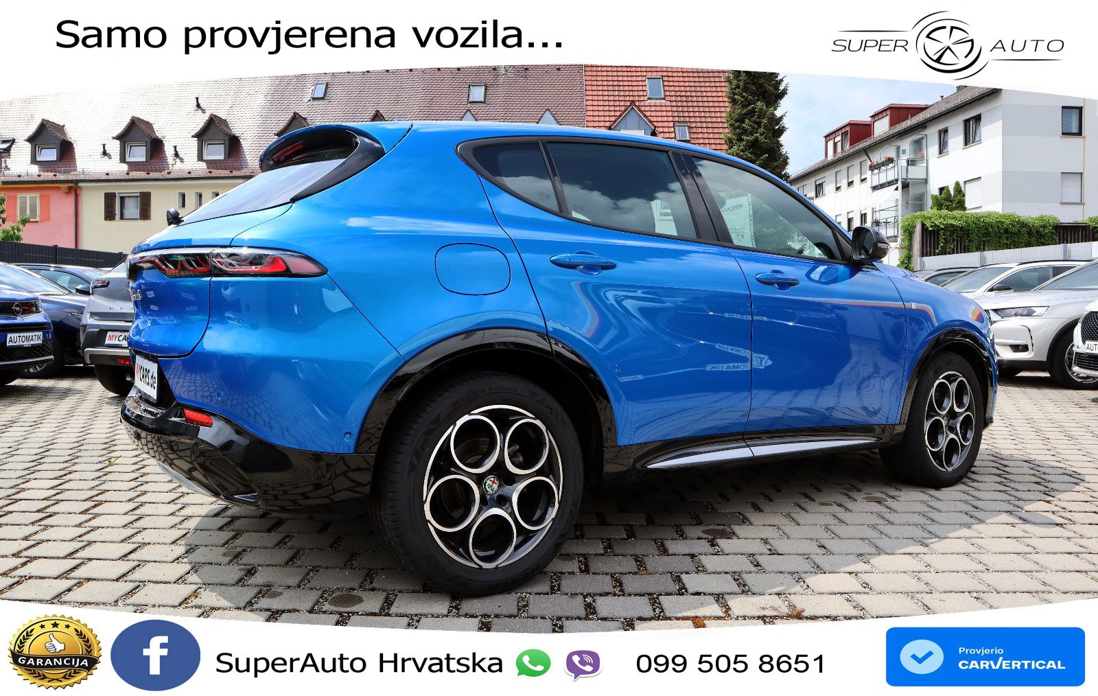 Alfa Romeo Tonale 1.5 VGT (160 KS) 48V-Hybrid TCT LED+GR SJED+ACC