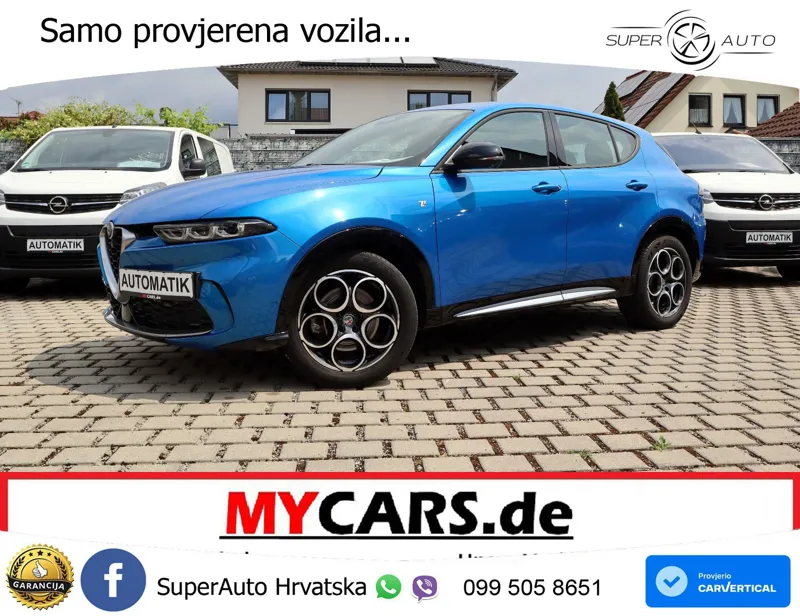 Alfa Romeo Tonale 1.5 VGT (160 KS) 48V-Hybrid TCT LED+GR SJED+ACC