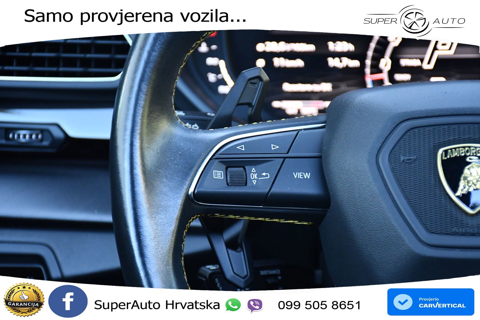 Lamborghini Urus 4.0 V8 (650 KS) 4WD Automatic ZRAČNI+ACC+GR SJED+KAM+PANO