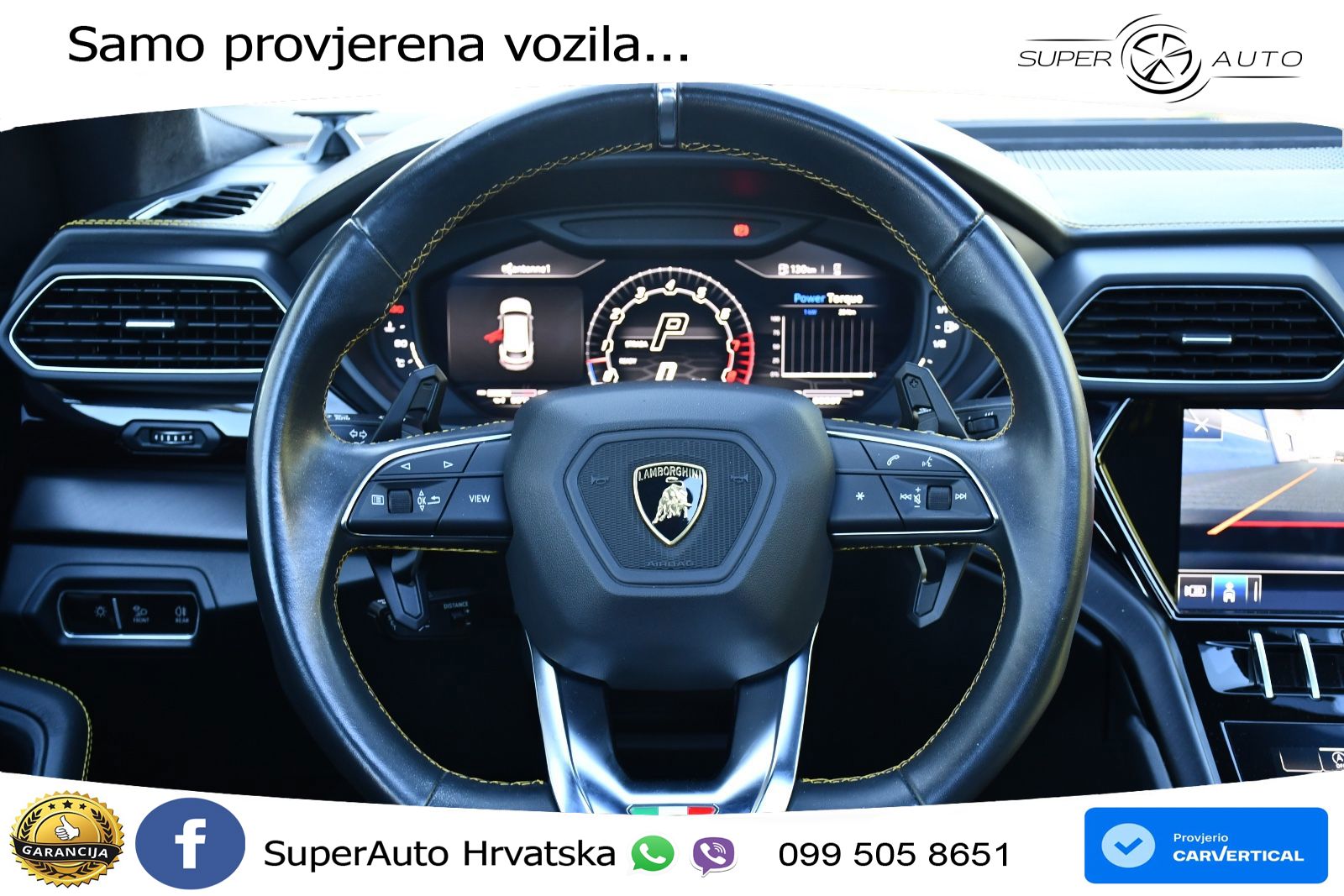 Lamborghini Urus 4.0 V8 (650 KS) 4WD Automatic ZRAČNI+ACC+GR SJED+KAM+PANO