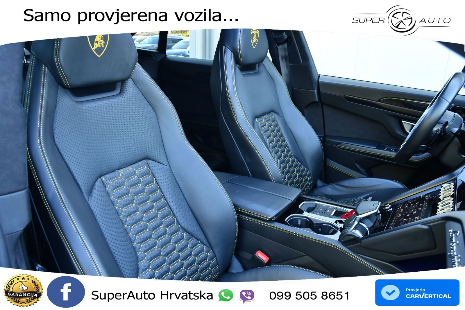 Lamborghini Urus 4.0 V8 (650 KS) 4WD Automatic ZRAČNI+ACC+GR SJED+KAM+PANO