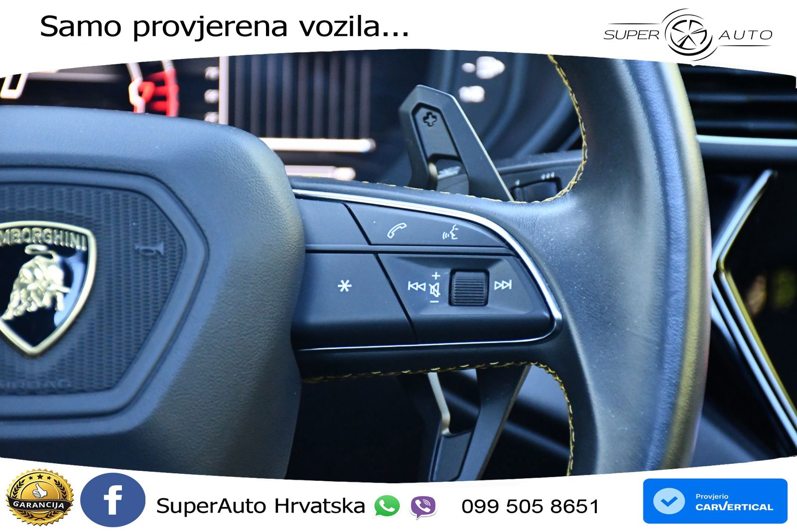 Lamborghini Urus 4.0 V8 (650 KS) 4WD Automatic ZRAČNI+ACC+GR SJED+KAM+PANO