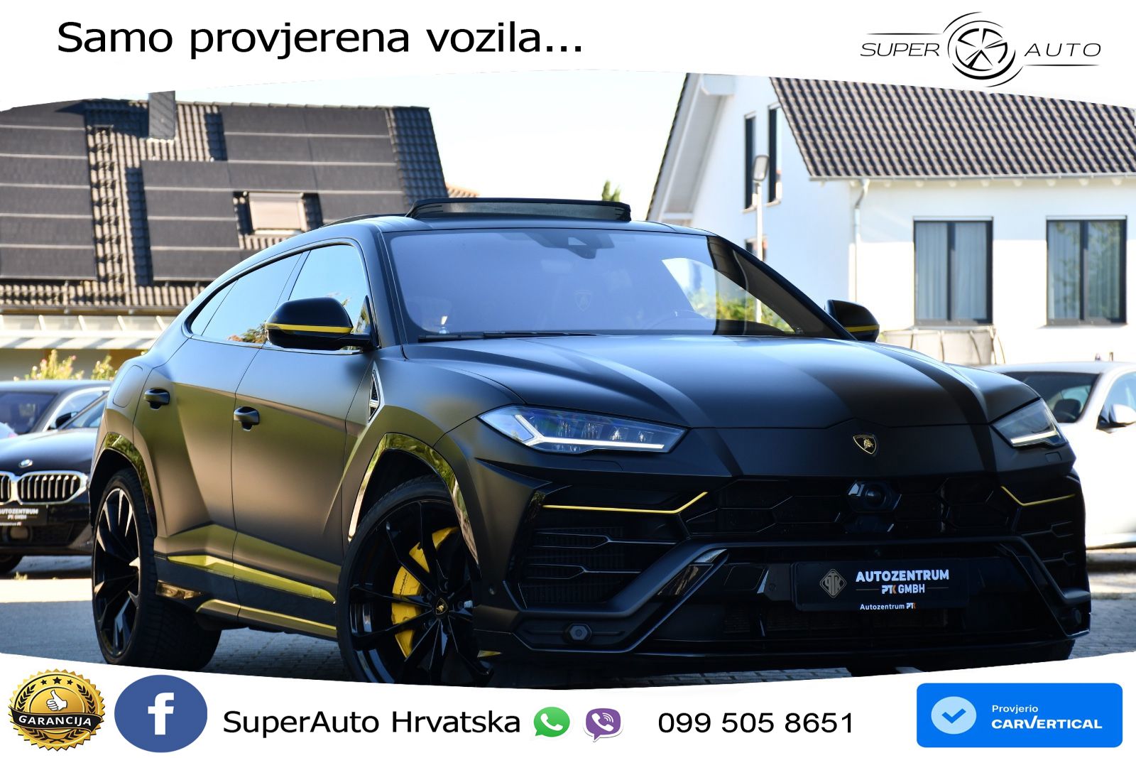Lamborghini Urus 4.0 V8 (650 KS) 4WD Automatic ZRAČNI+ACC+GR SJED+KAM+PANO