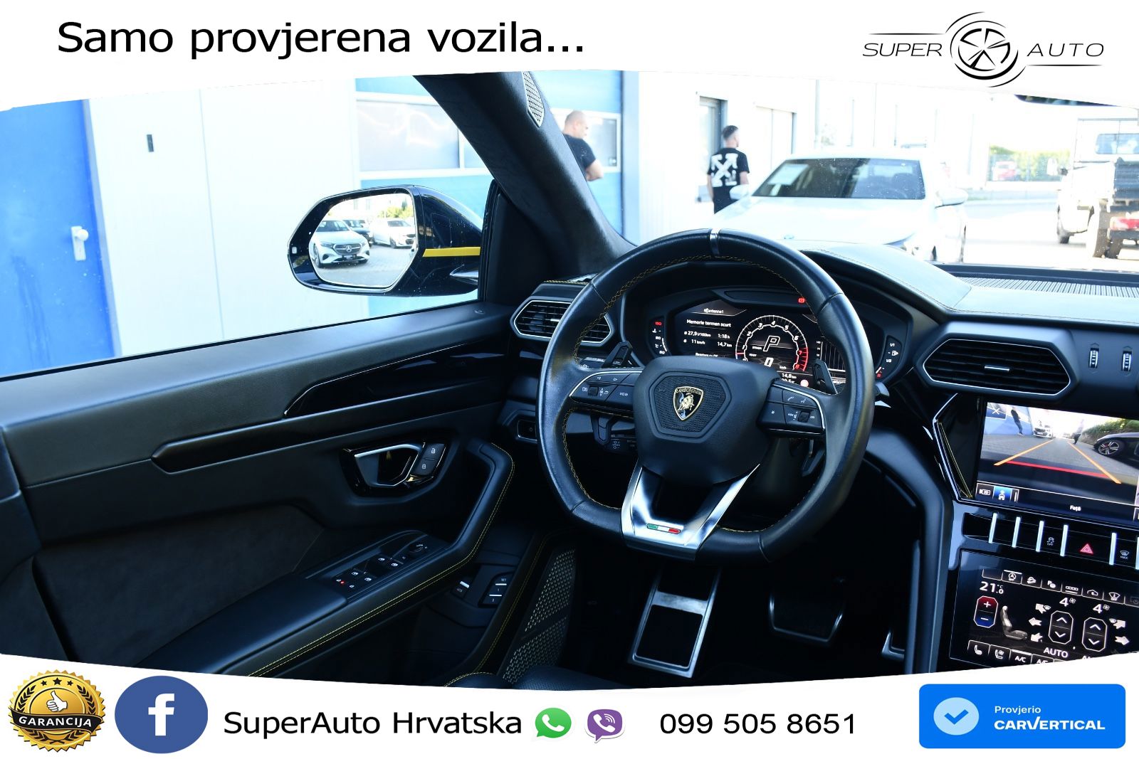 Lamborghini Urus 4.0 V8 (650 KS) 4WD Automatic ZRAČNI+ACC+GR SJED+KAM+PANO