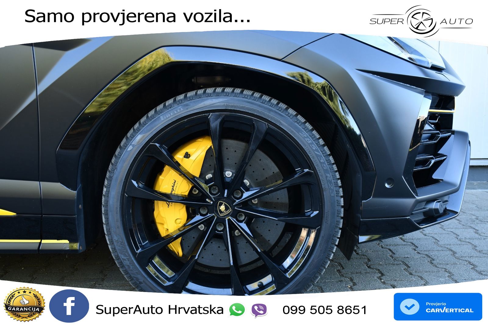 Lamborghini Urus 4.0 V8 (650 KS) 4WD Automatic ZRAČNI+ACC+GR SJED+KAM+PANO