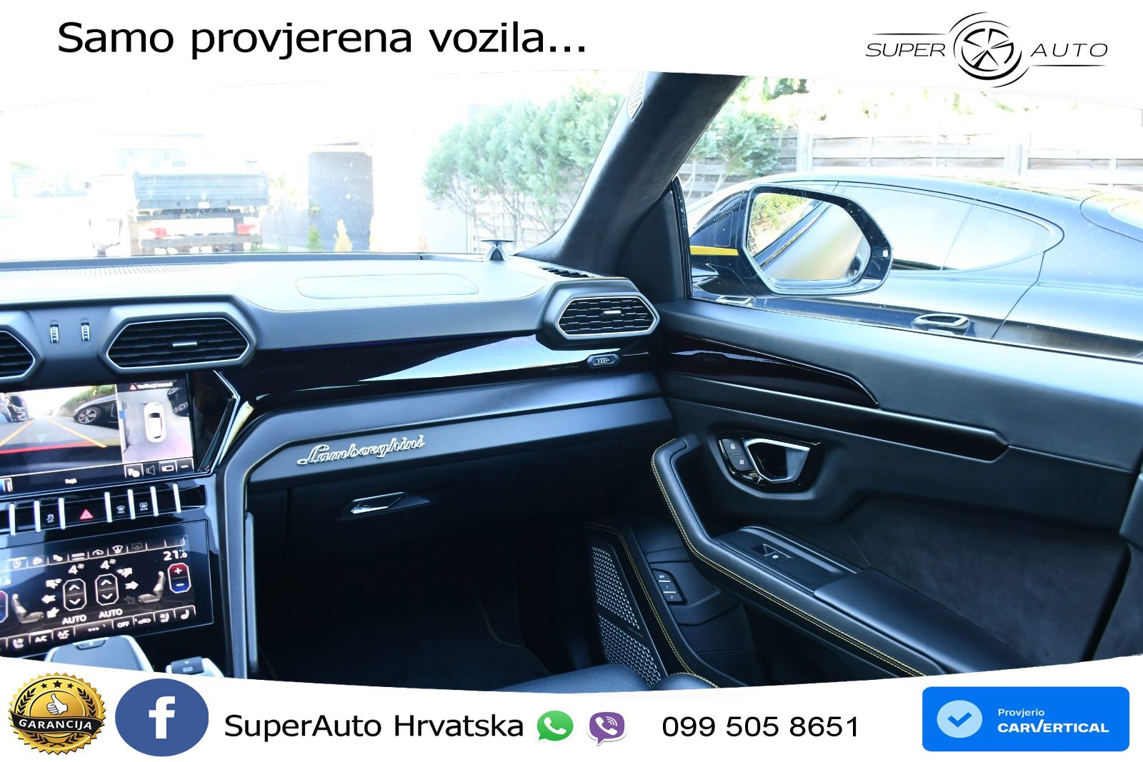 Lamborghini Urus 4.0 V8 (650 KS) 4WD Automatic ZRAČNI+ACC+GR SJED+KAM+PANO