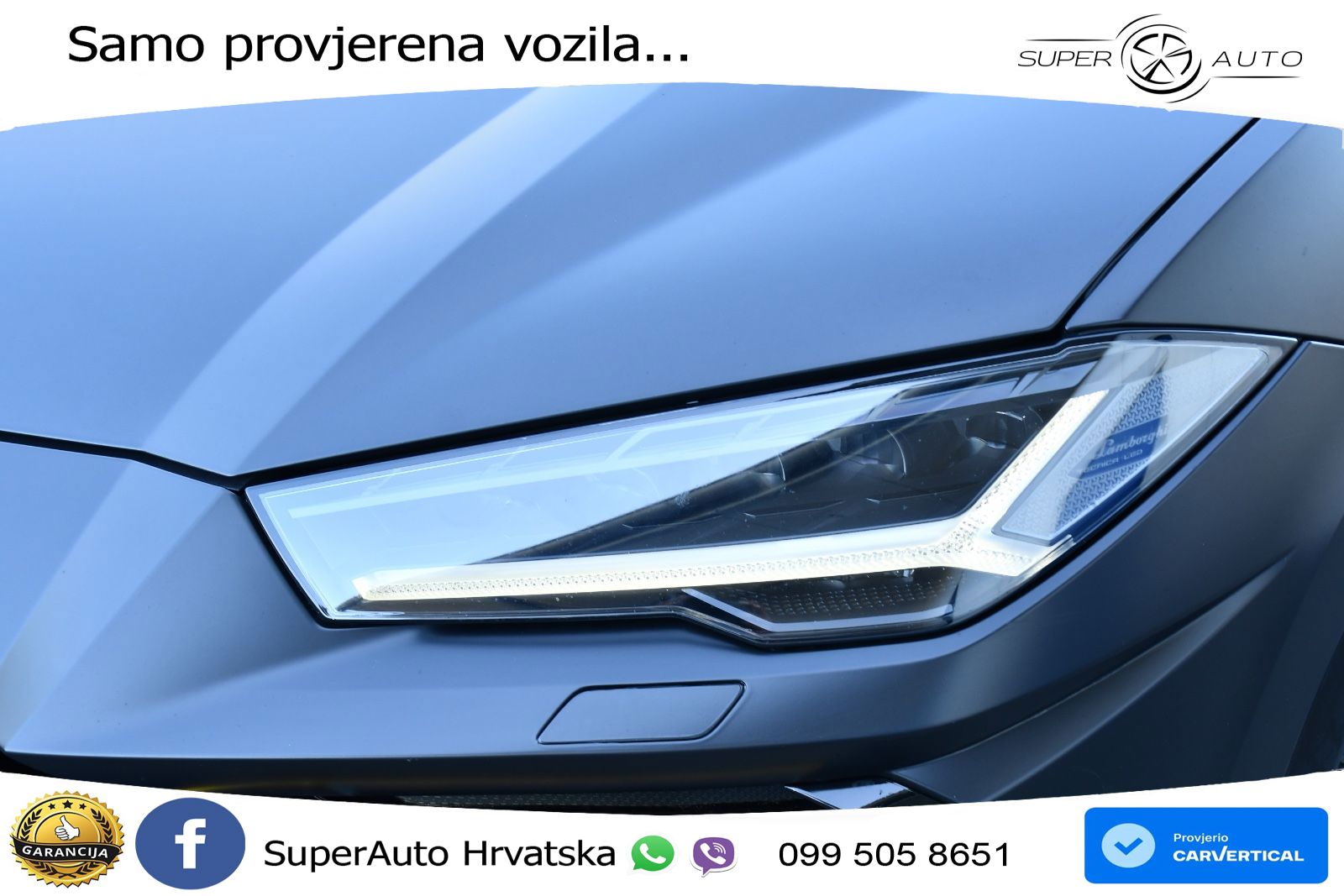 Lamborghini Urus 4.0 V8 (650 KS) 4WD Automatic ZRAČNI+ACC+GR SJED+KAM+PANO