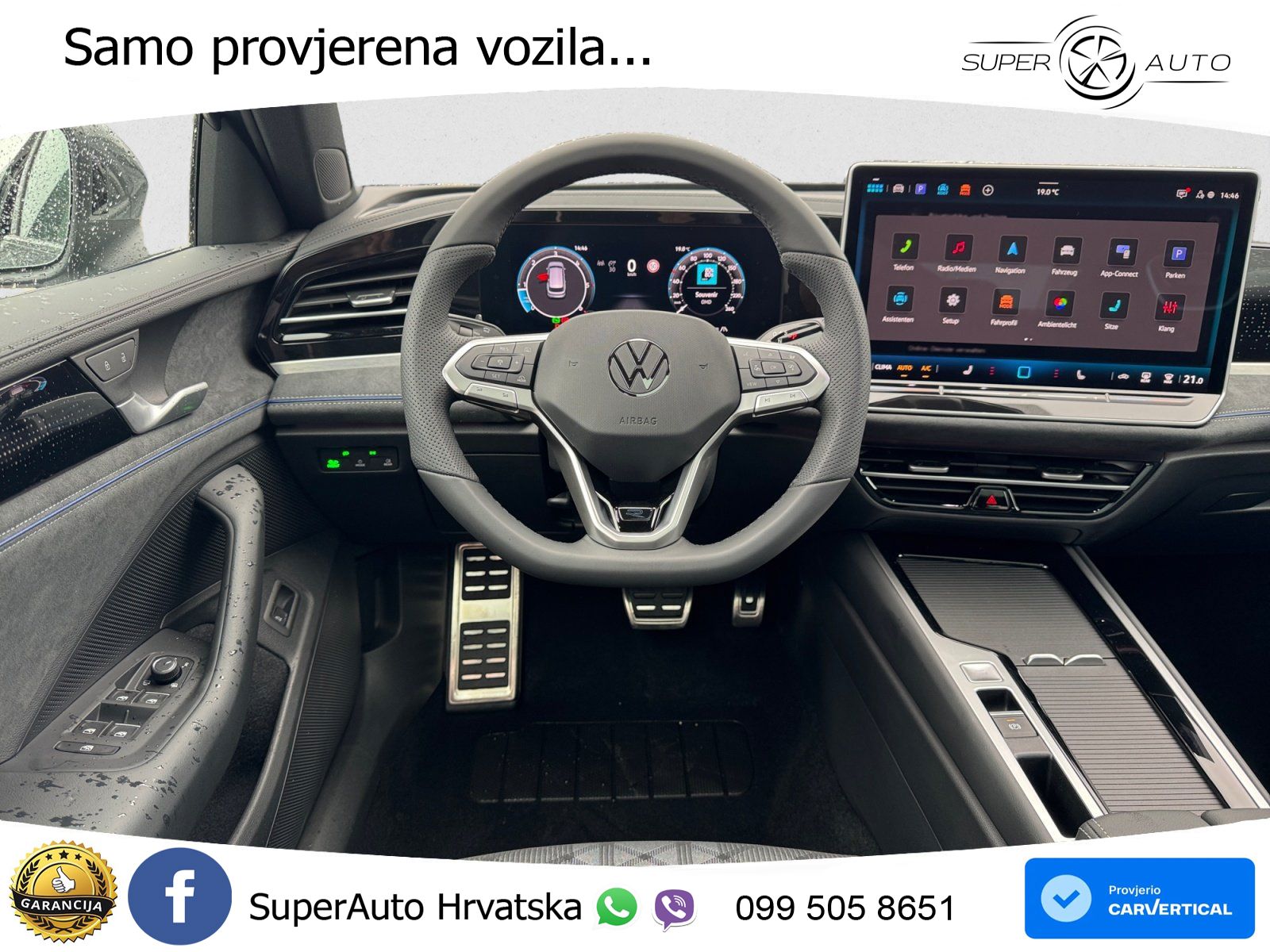 Volkswagen Passat Variant 2.0 TDI (193 KS) 4MOTION DSG R-Line LED+GR SJED+ACC