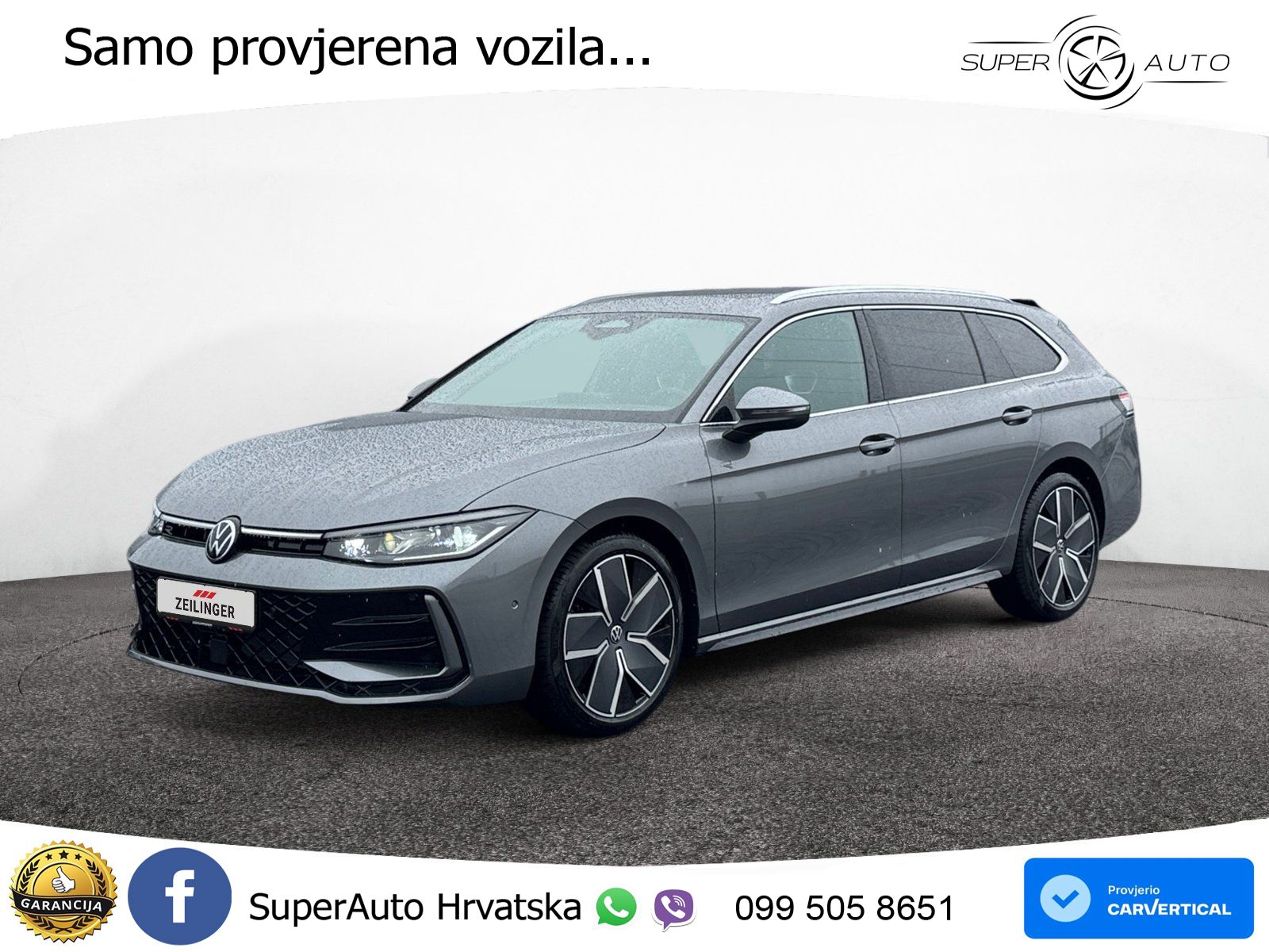 Volkswagen Passat Variant 2.0 TDI (193 KS) 4MOTION DSG R-Line LED+GR SJED+ACC