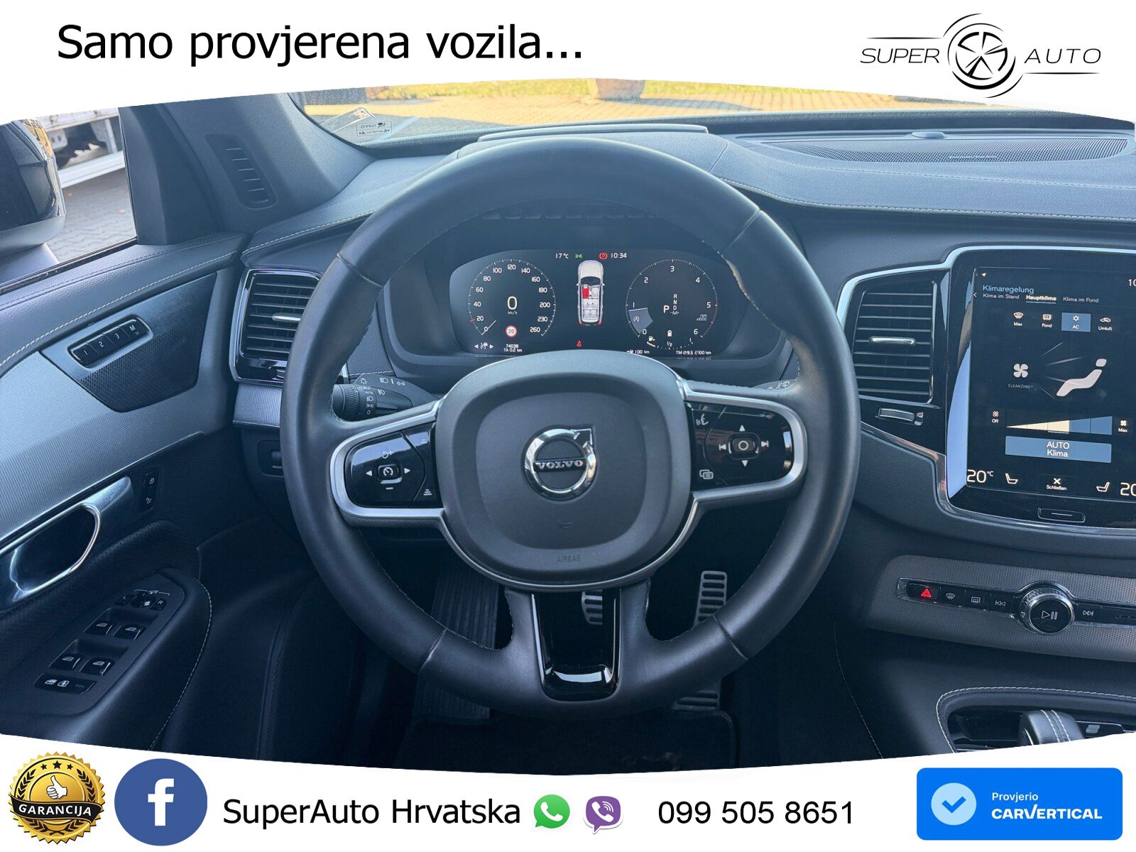 Volvo XC90 2.0 B5 Diesel AWD Automatic LED+GR SJED+ACC
