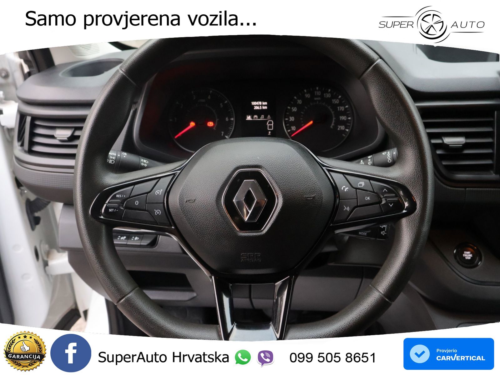 Renault Trafic Kasten L2H1 3,0t Komfort Klima-Kamera-LED 131 KS