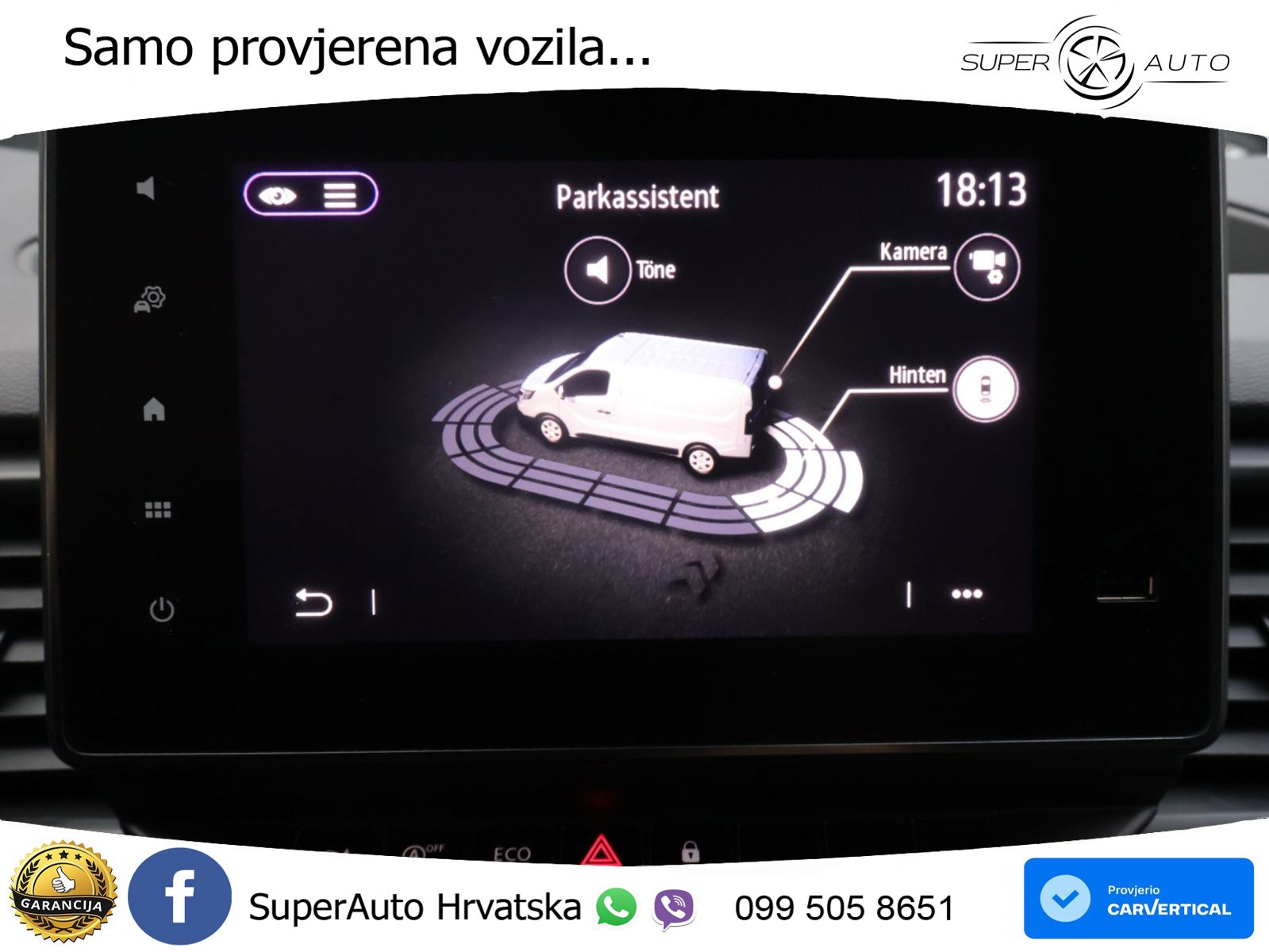 Renault Trafic Kasten L2H1 3,0t Komfort Klima-Kamera-LED 131 KS