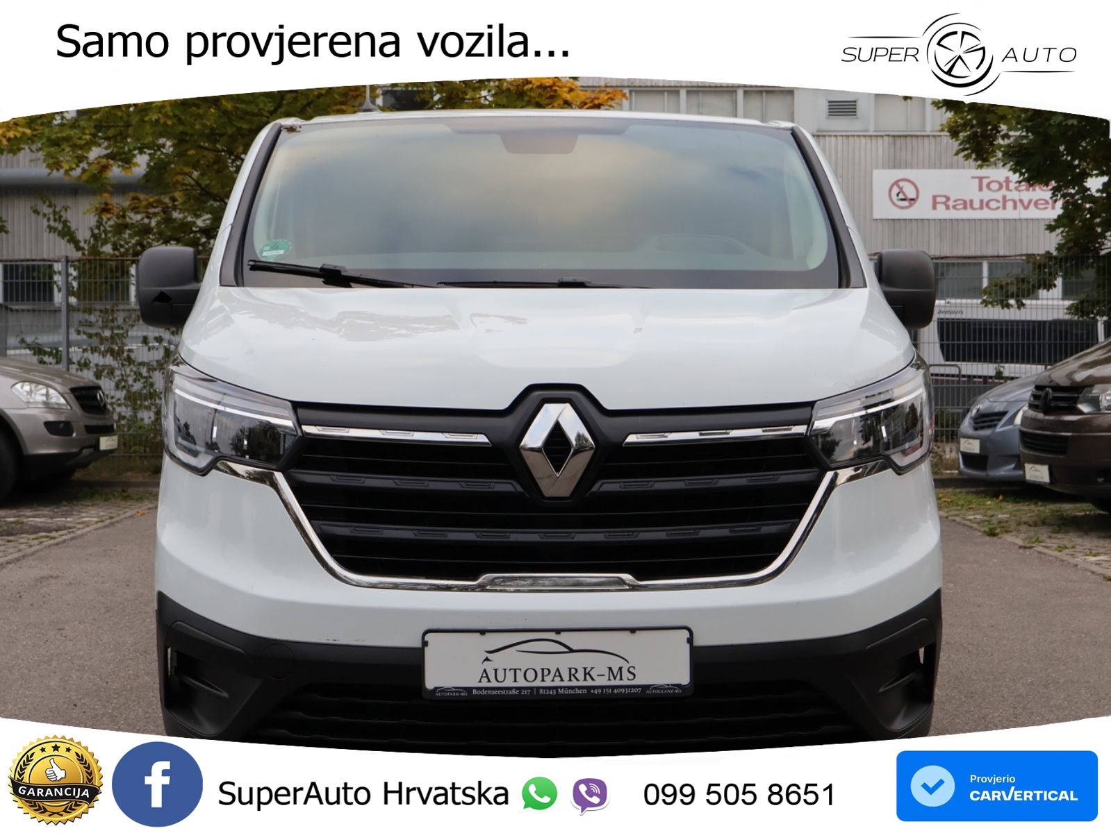 Renault Trafic Kasten L2H1 3,0t Komfort Klima-Kamera-LED 131 KS