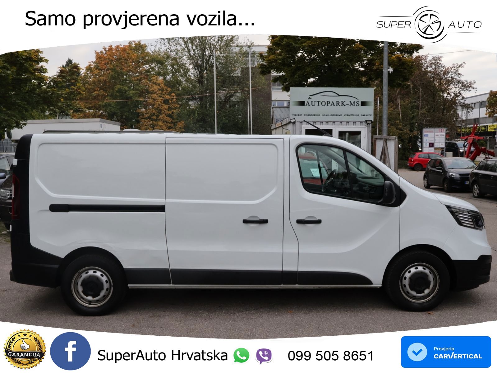 Renault Trafic Kasten L2H1 3,0t Komfort Klima-Kamera-LED 131 KS