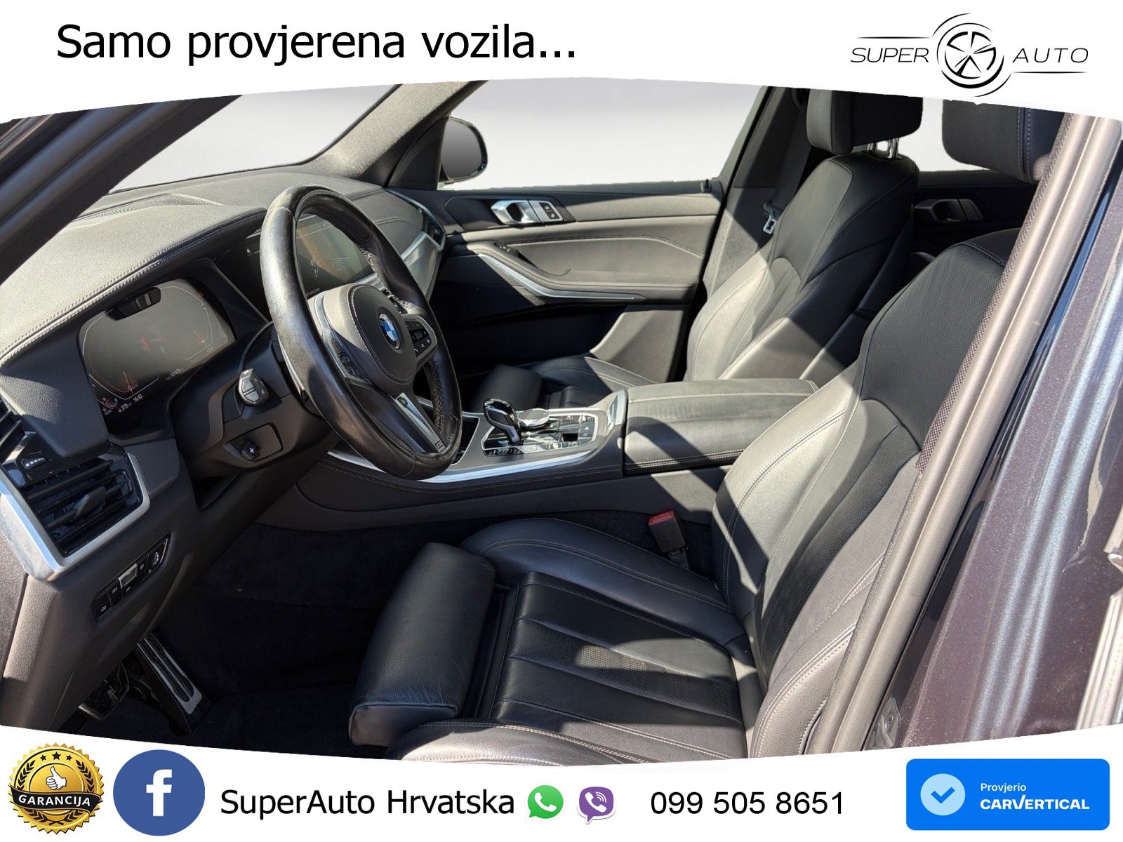BMW X5 30d (286 KS) xDrive Steptronic ZRAČNI+ACC+GR SJED+KAM