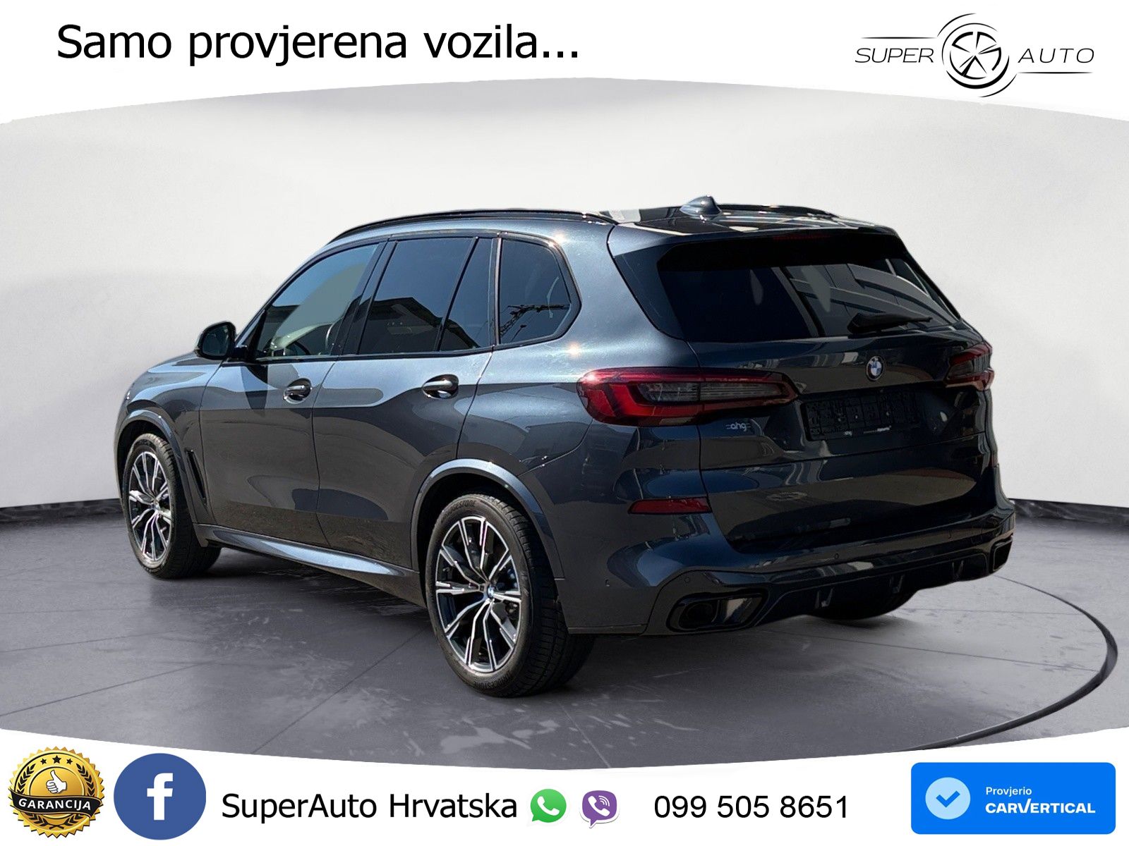 BMW X5 30d (286 KS) xDrive Steptronic ZRAČNI+ACC+GR SJED+KAM