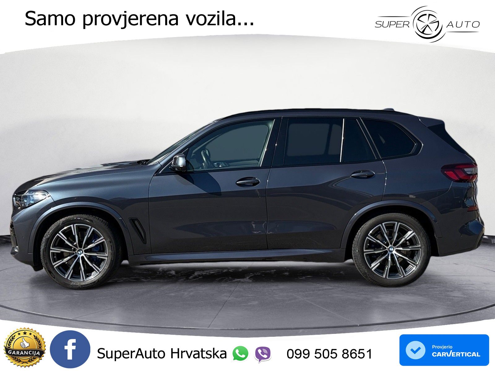 BMW X5 30d (286 KS) xDrive Steptronic ZRAČNI+ACC+GR SJED+KAM