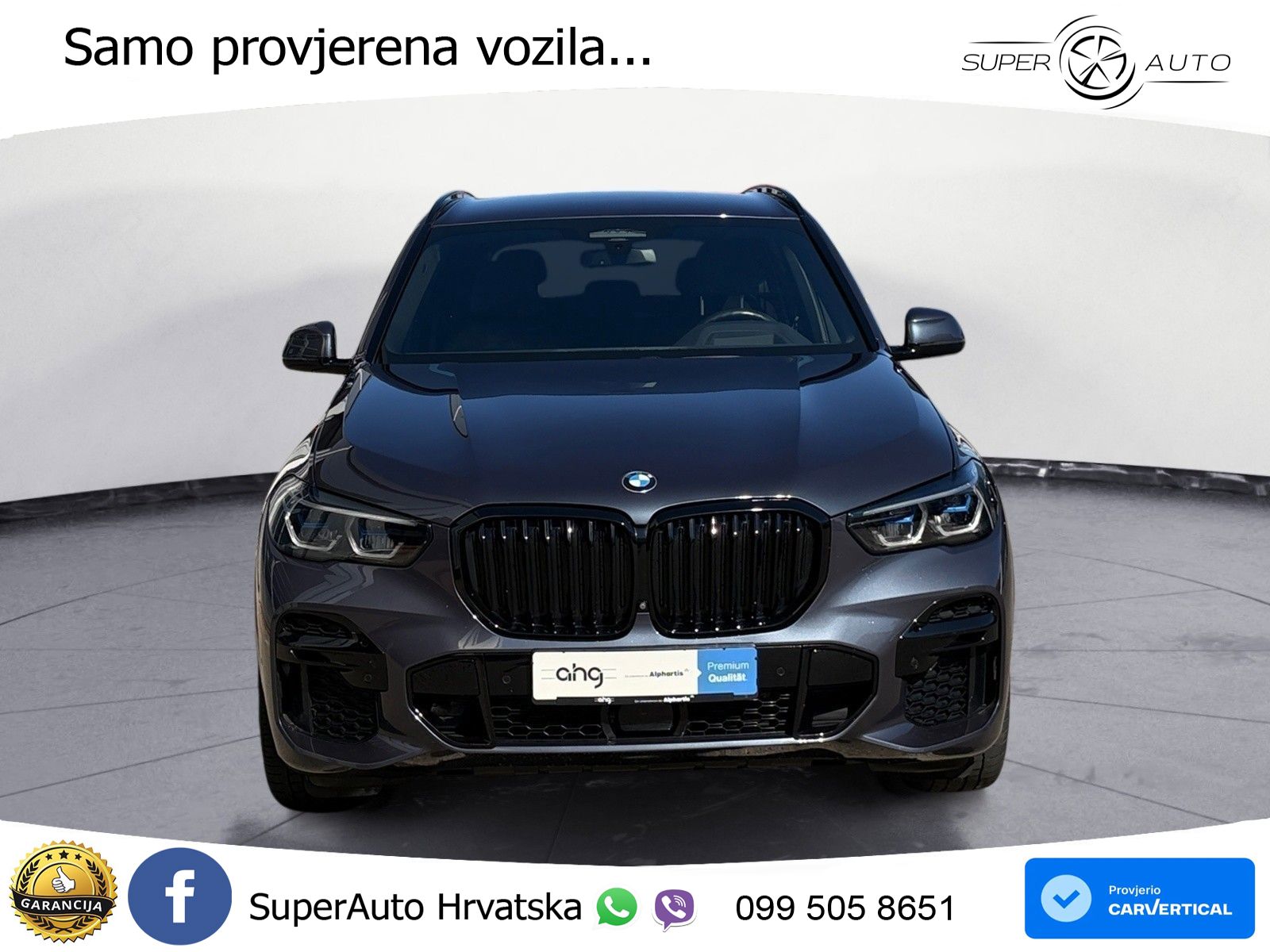 BMW X5 30d (286 KS) xDrive Steptronic ZRAČNI+ACC+GR SJED+KAM