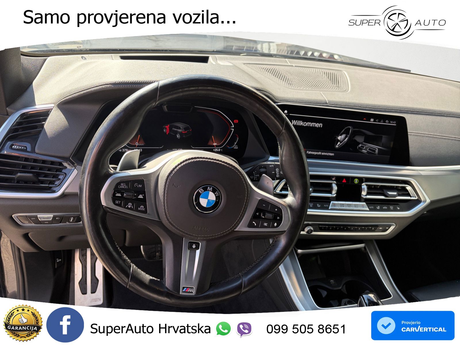 BMW X5 30d (286 KS) xDrive Steptronic ZRAČNI+ACC+GR SJED+KAM