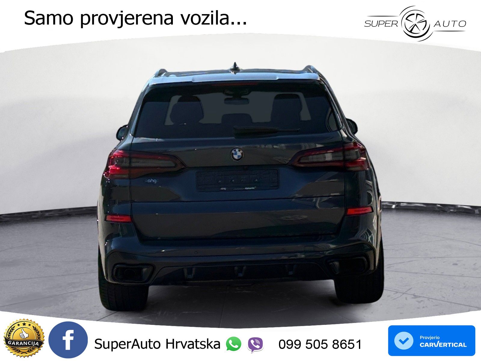 BMW X5 30d (286 KS) xDrive Steptronic ZRAČNI+ACC+GR SJED+KAM