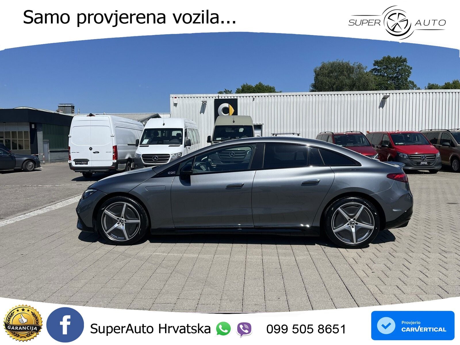 Mercedes EQE 350 98 kWh (292 KS) AMG LED+GR SJED+ACC