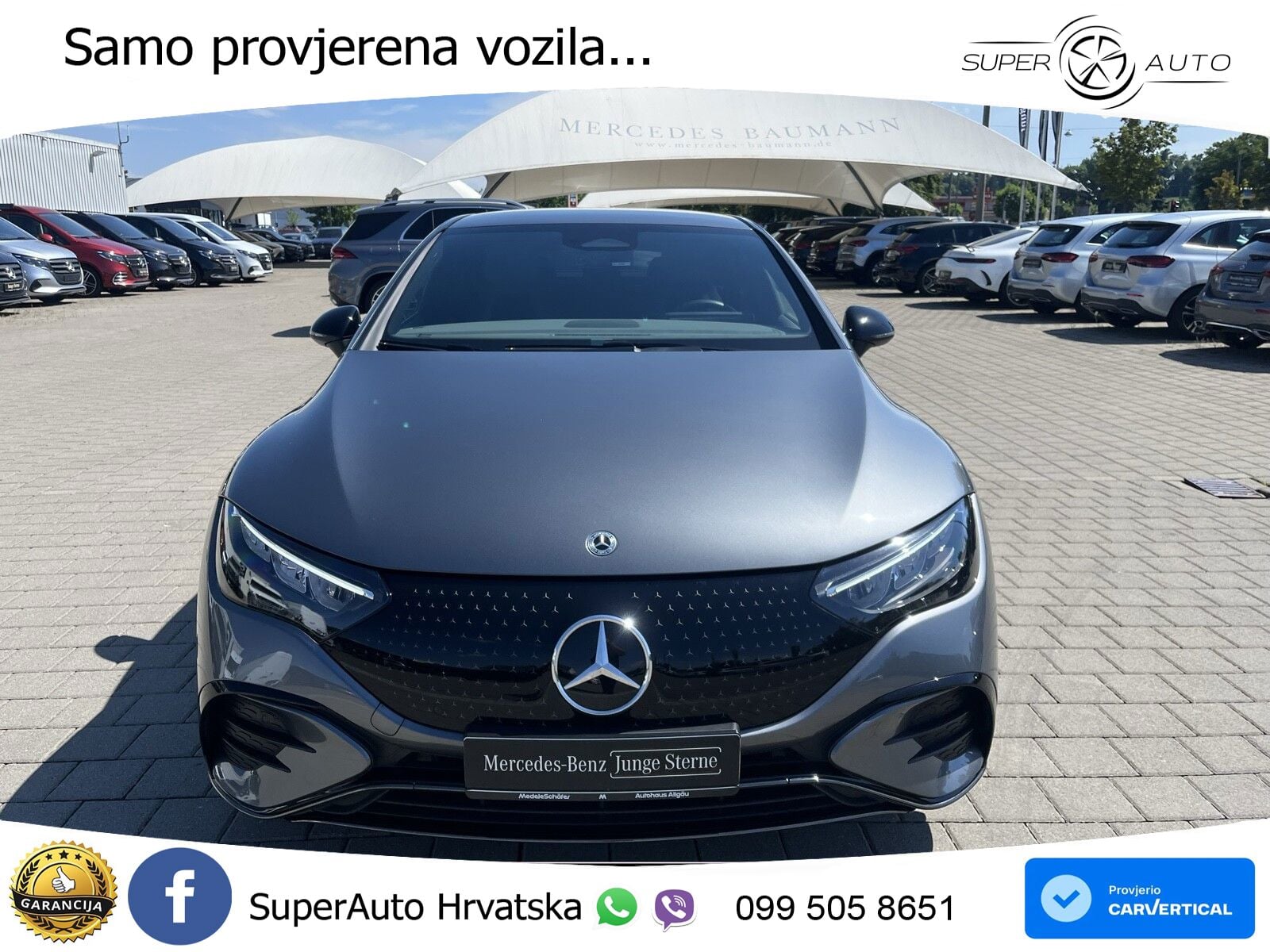 Mercedes EQE 350 98 kWh (292 KS) AMG LED+GR SJED+ACC