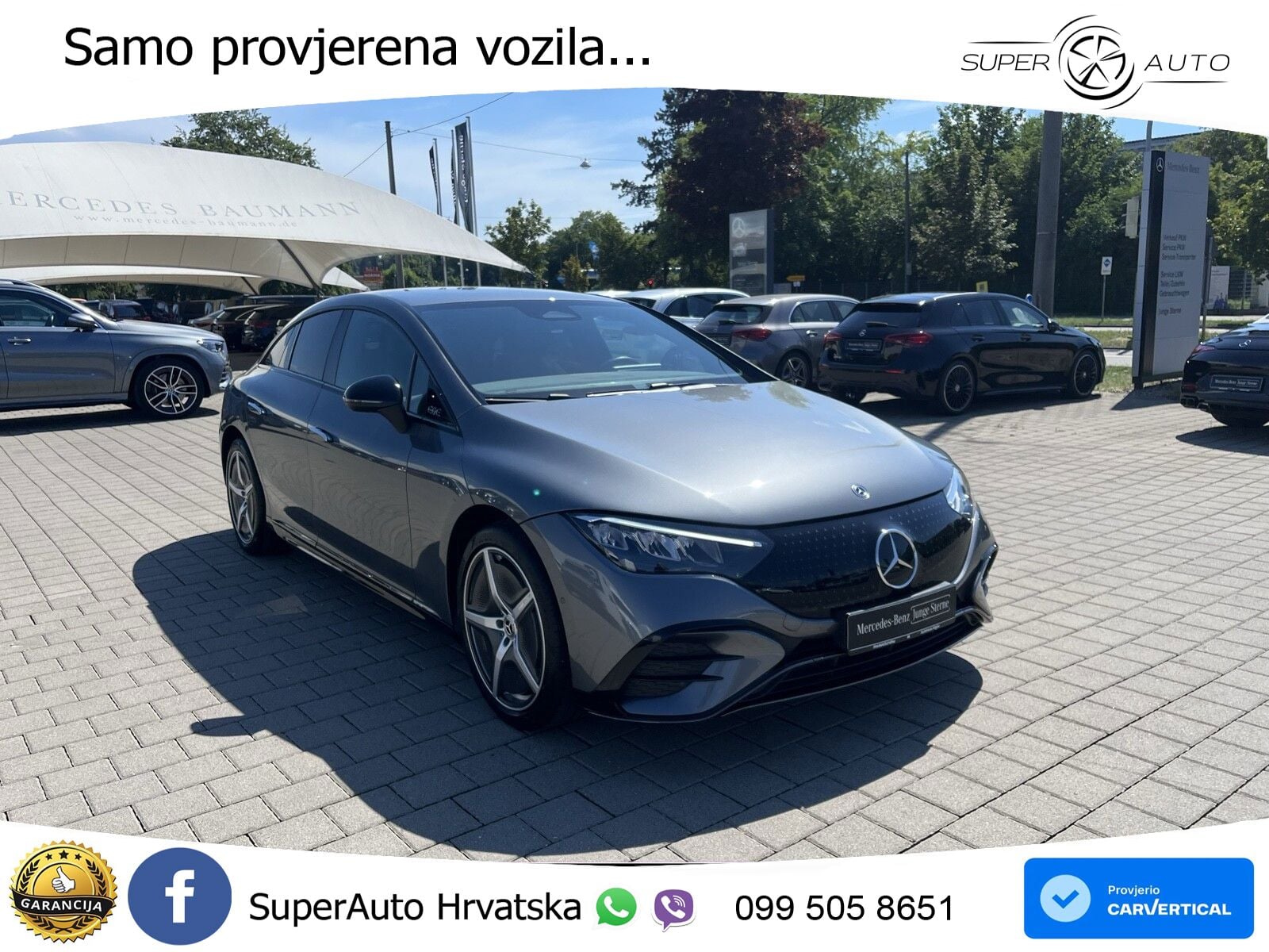 Mercedes EQE 350 98 kWh (292 KS) AMG LED+GR SJED+ACC