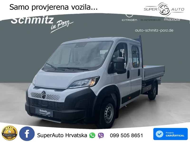 Citroën Jumper Pritsche Doppelkabine, Klima, AHK 140 KS