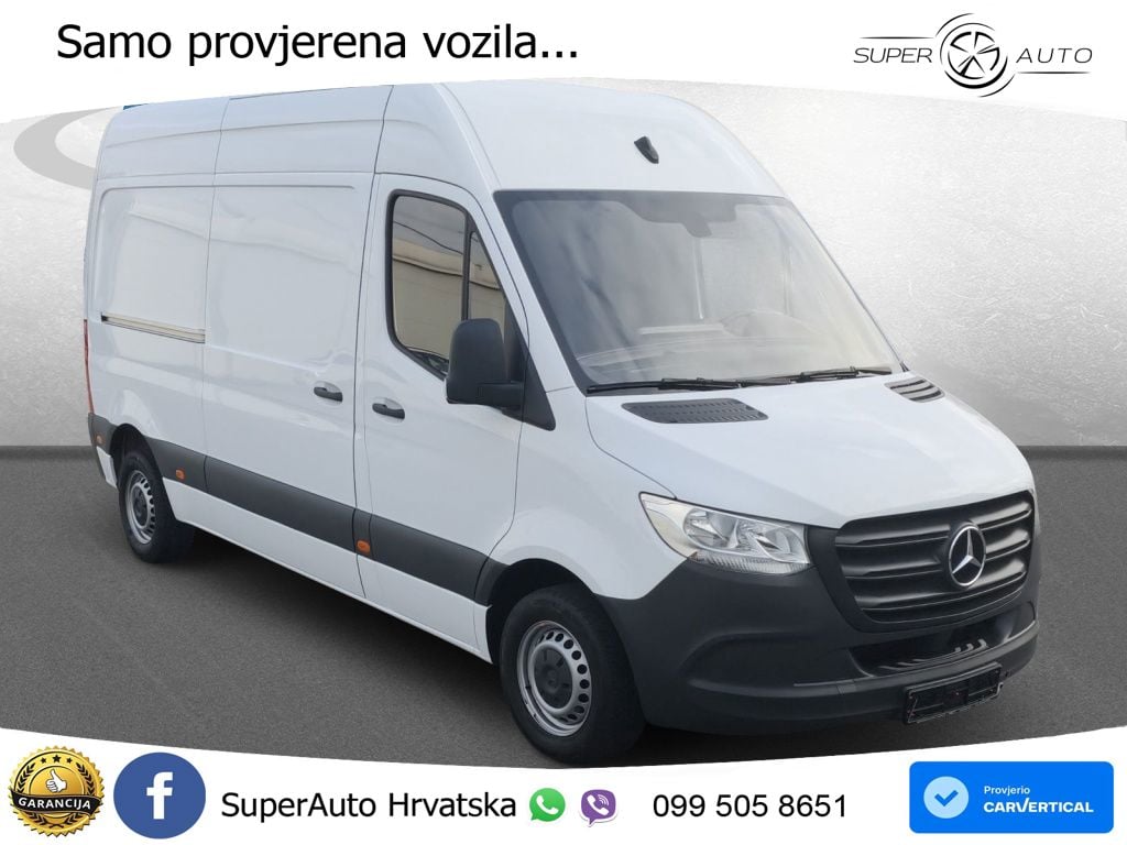 Mercedes-Benz Sprinter 215 CDI KA Kamera+AHK+SHZ+MBUX 150 KS