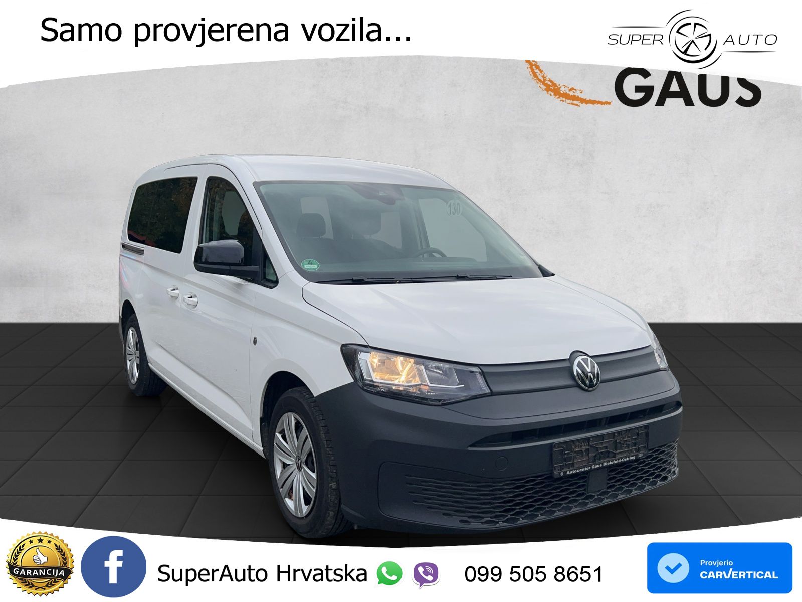 Volkswagen Caddy Maxi 7-Sitzer 1,5 l 84 kW TSI EU6 Frontant 114 KS