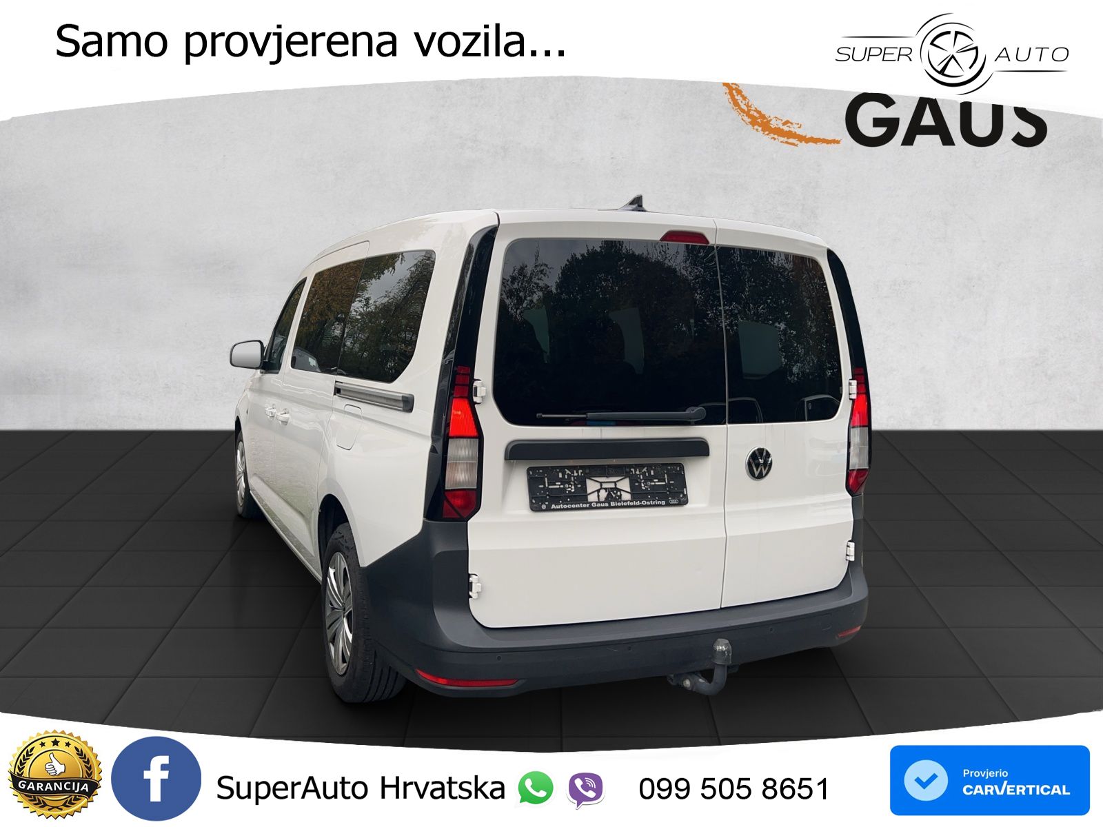 Volkswagen Caddy Maxi 7-Sitzer 1,5 l 84 kW TSI EU6 Frontant 114 KS