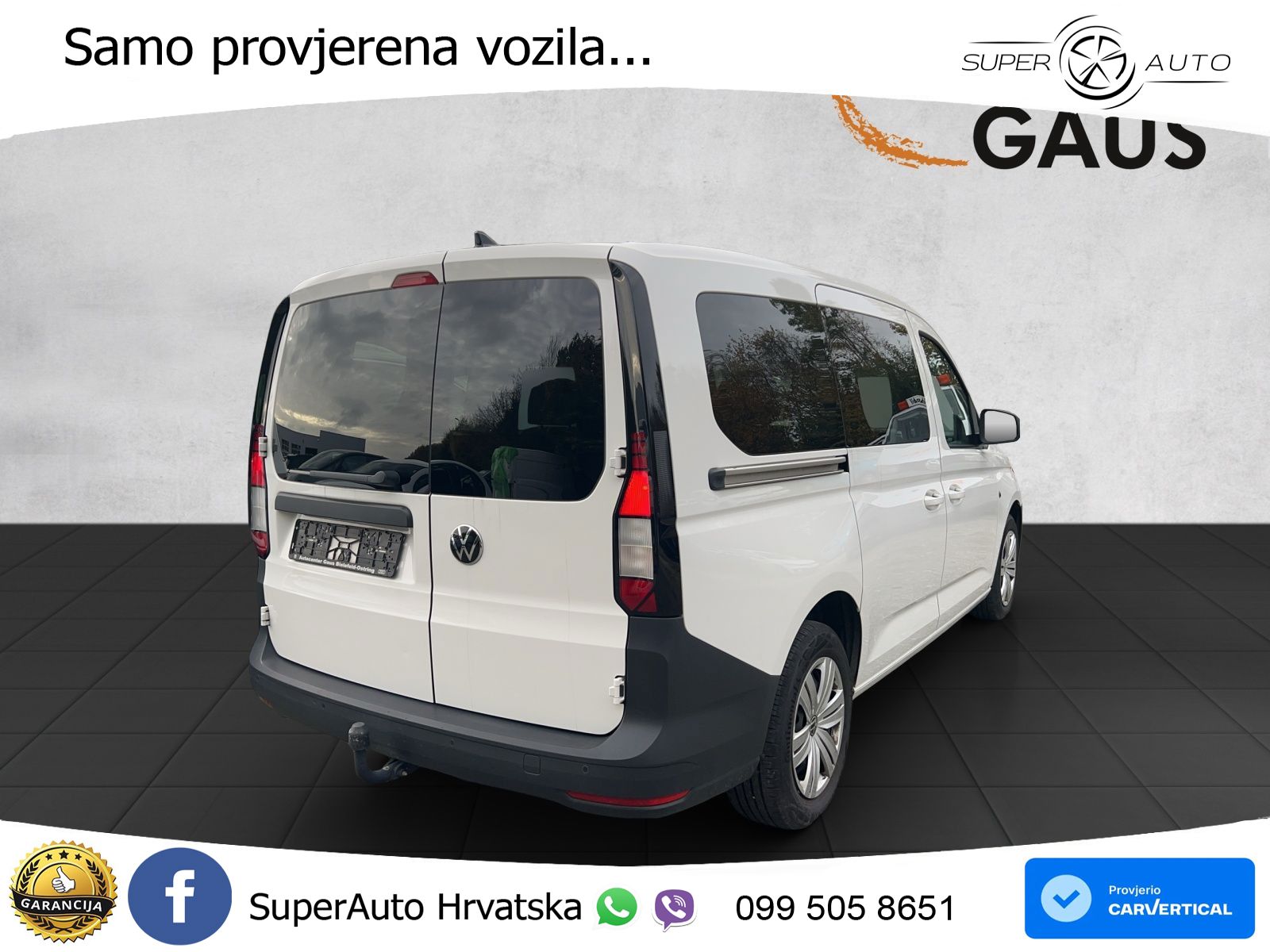 Volkswagen Caddy Maxi 7-Sitzer 1,5 l 84 kW TSI EU6 Frontant 114 KS