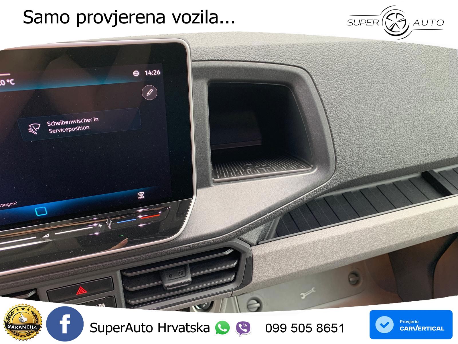 Volkswagen Crafter 35 Kasten MR Hoch Kamera APP Schwingsitz 140 KS