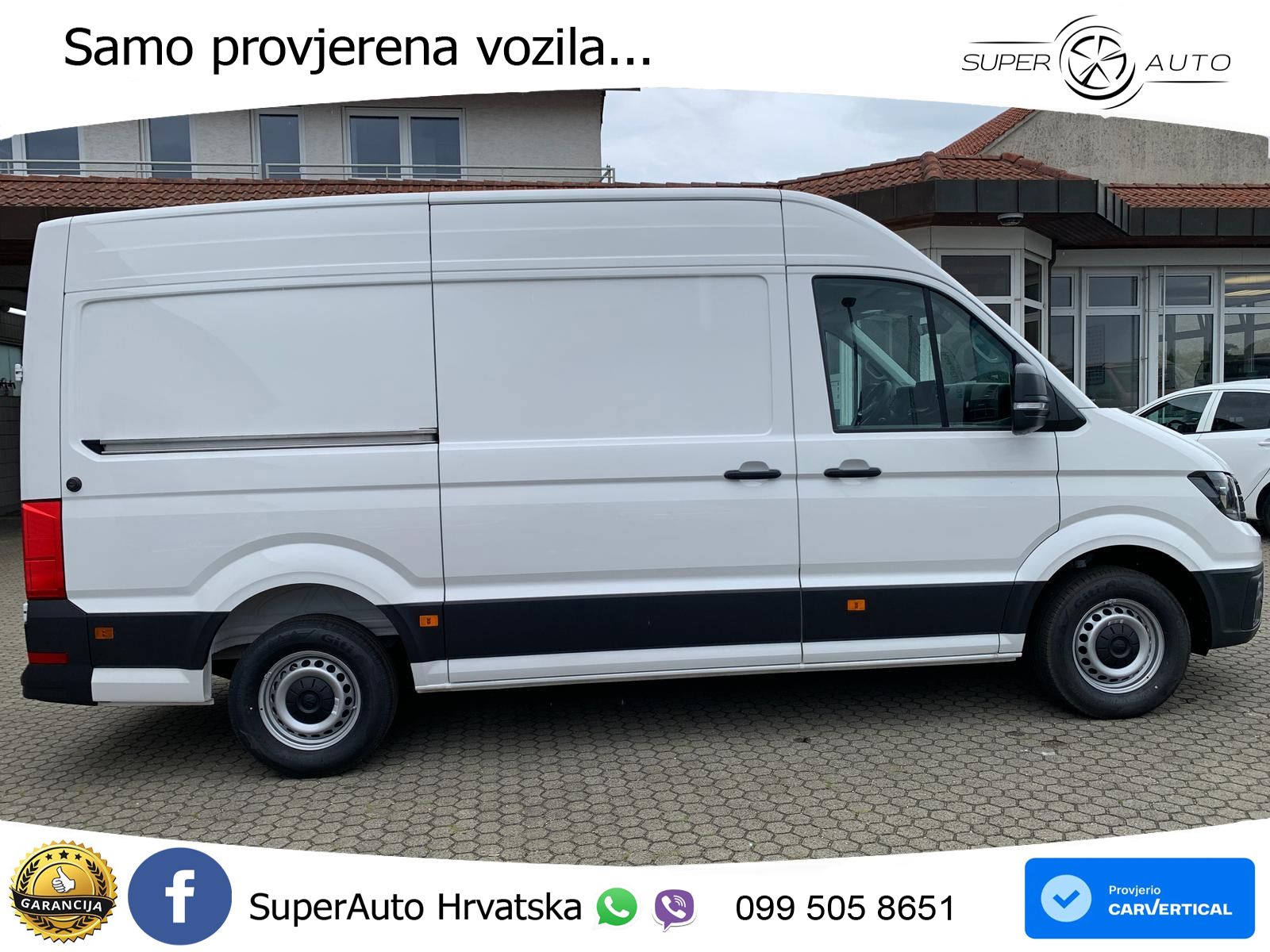 Volkswagen Crafter 35 Kasten MR Hoch Kamera APP Schwingsitz 140 KS