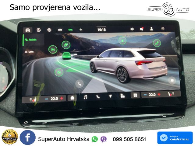 Škoda Octavia Combi 2.0 TDI (150 KS) DSG LED+GR SJED+ACC