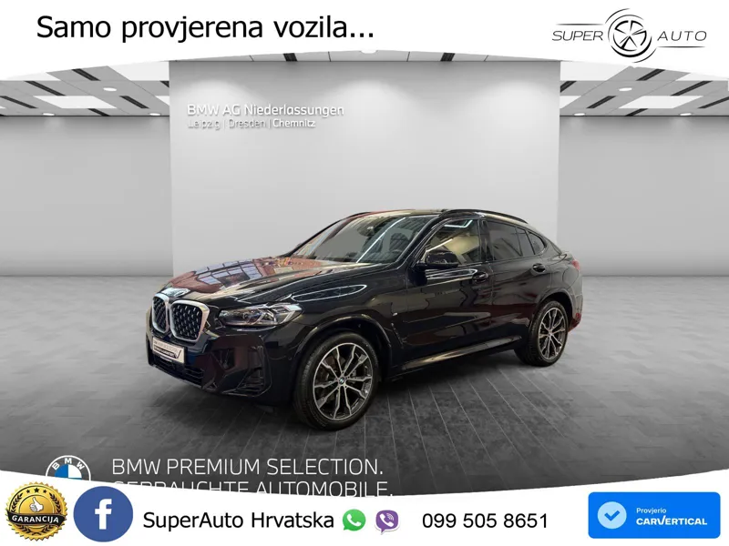 BMW X4 20d (190 KS) xDrive Steptronic M Sport LED+GR SJED+ACC