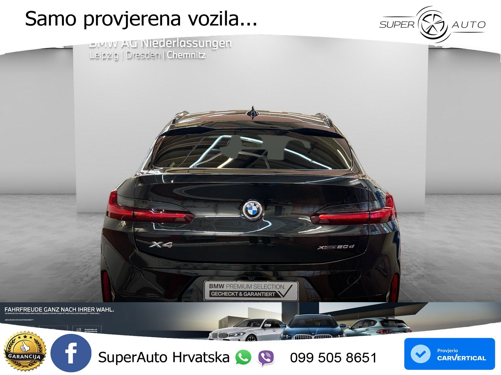 BMW X4 20d (190 KS) xDrive Steptronic M Sport LED+GR SJED+ACC