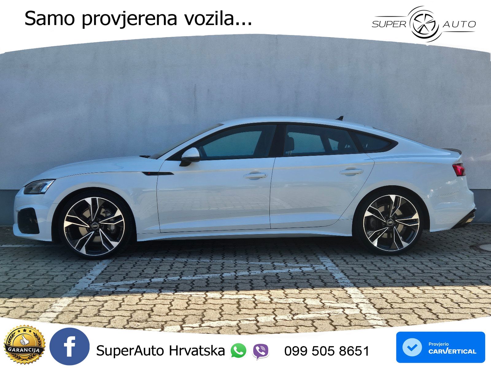 Audi A5 Sportback 45 TFSI (265 KS) quattro S tronic S line LED+GR SJED+ACC