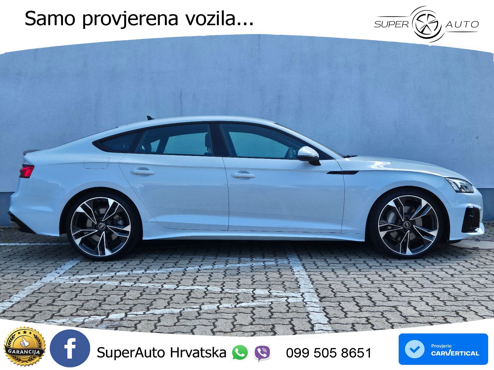 Audi A5 Sportback 45 TFSI (265 KS) quattro S tronic S line LED+GR SJED+ACC