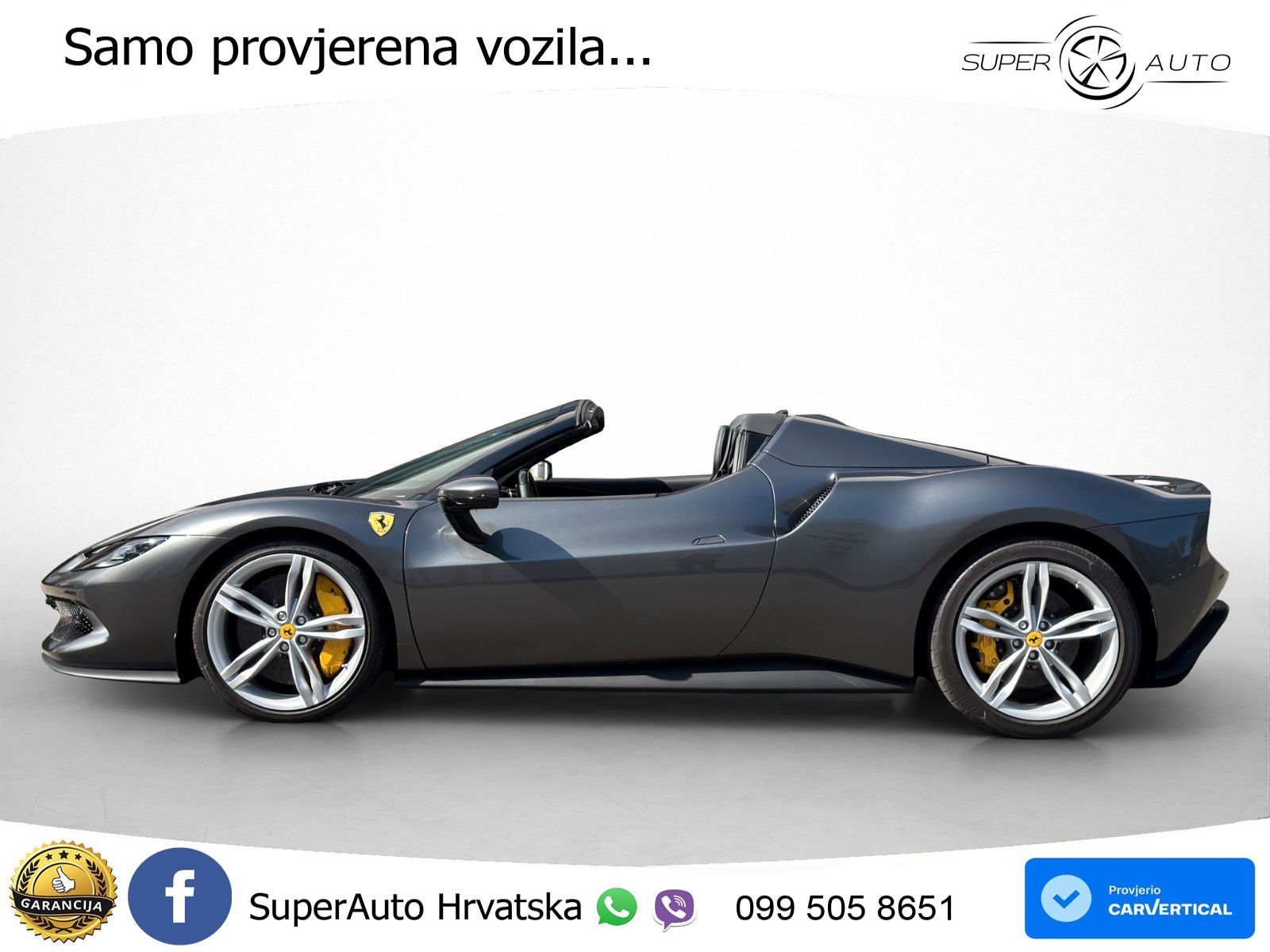 Ferrari 296 GTS 3.0 V6 (830 KS) F1 DCT
