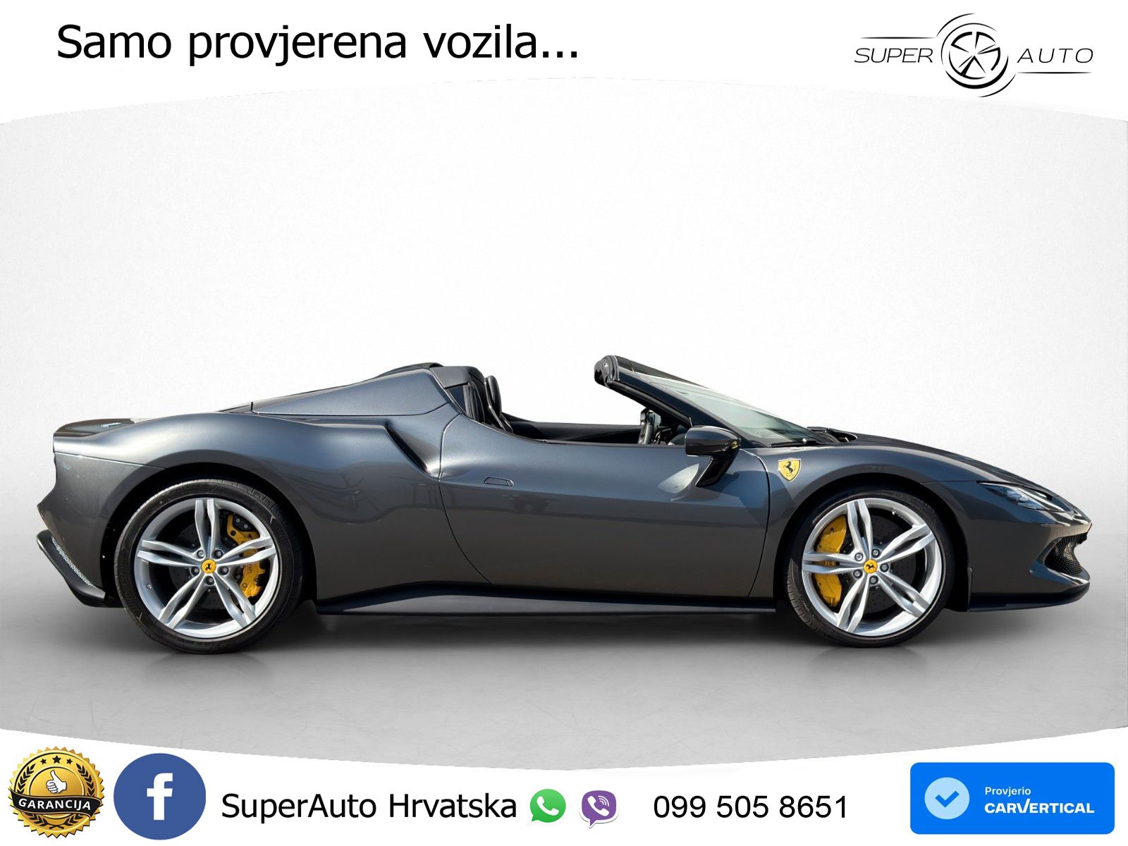 Ferrari 296 GTS 3.0 V6 (830 KS) F1 DCT