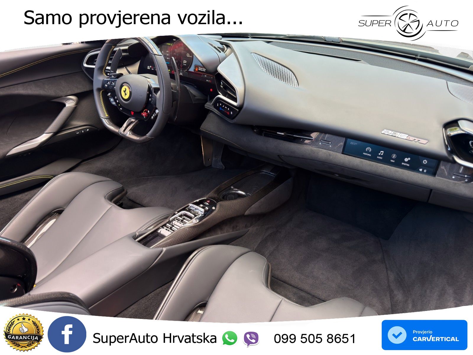 Ferrari 296 GTS 3.0 V6 (830 KS) F1 DCT