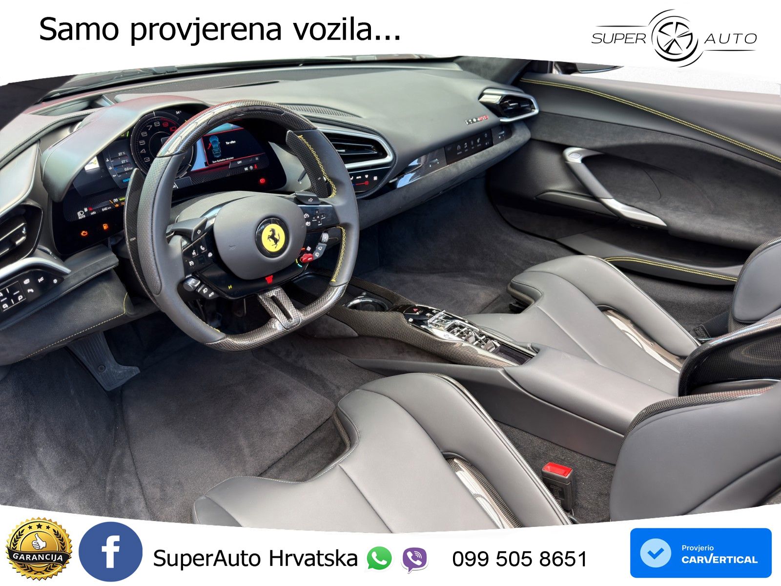 Ferrari 296 GTS 3.0 V6 (830 KS) F1 DCT