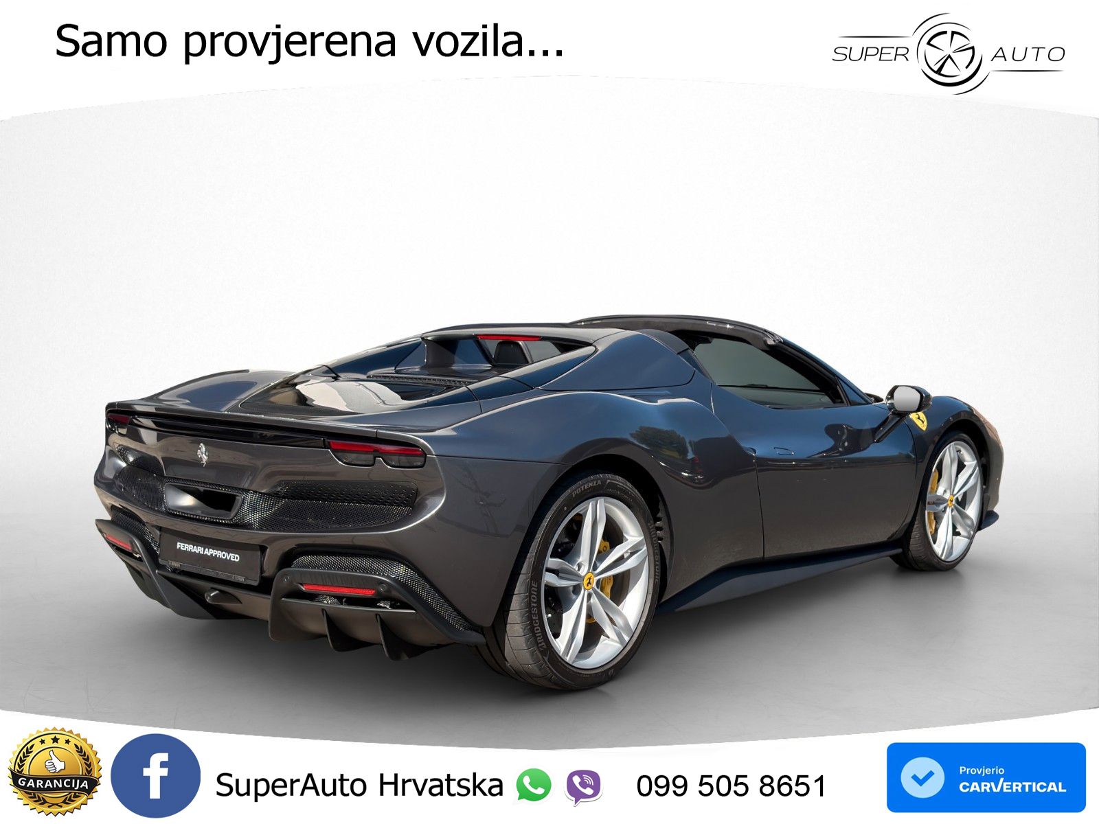 Ferrari 296 GTS 3.0 V6 (830 KS) F1 DCT