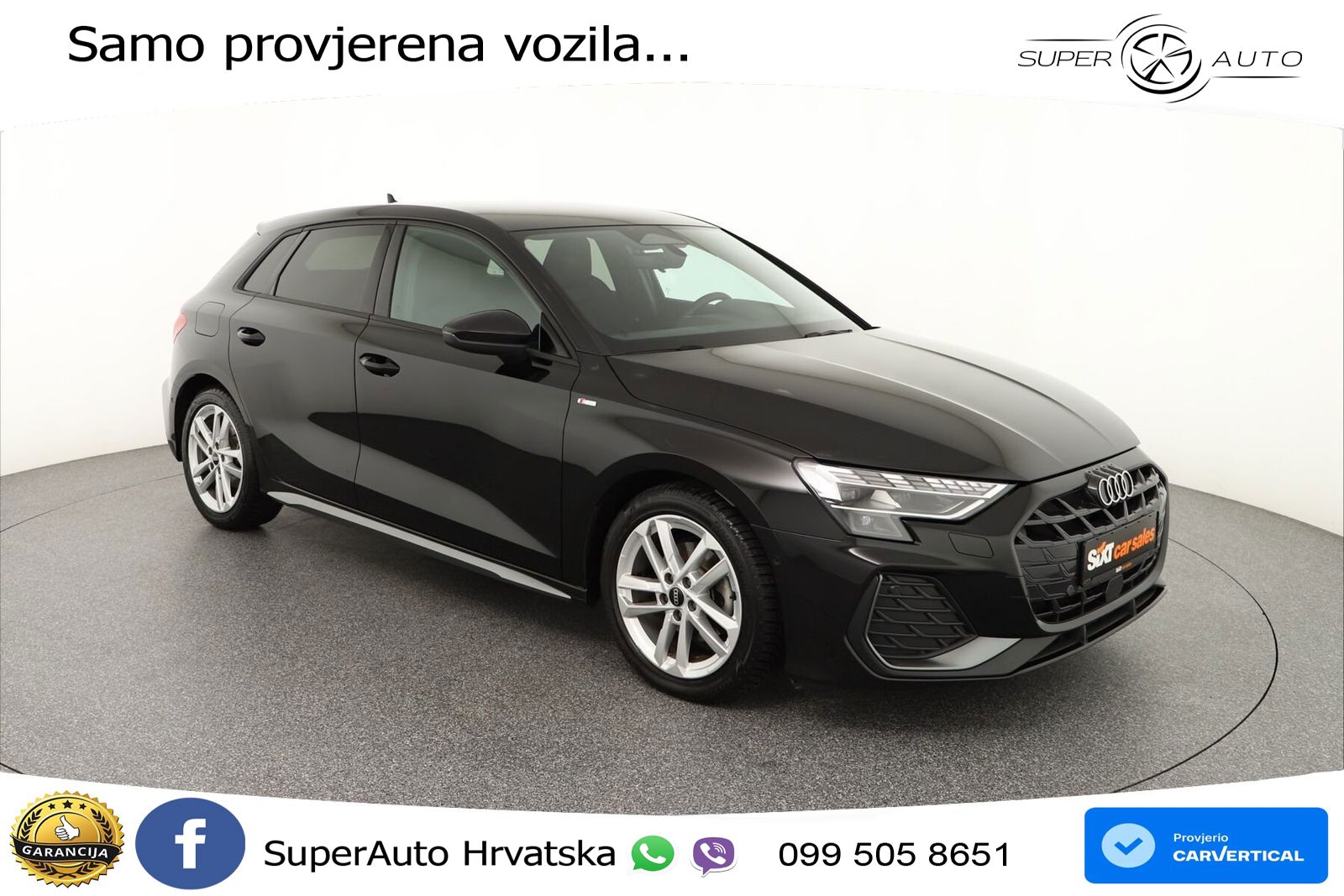 Audi A3 35 TFSI (150 KS) S tronic S line LED+GR SJED+ACC