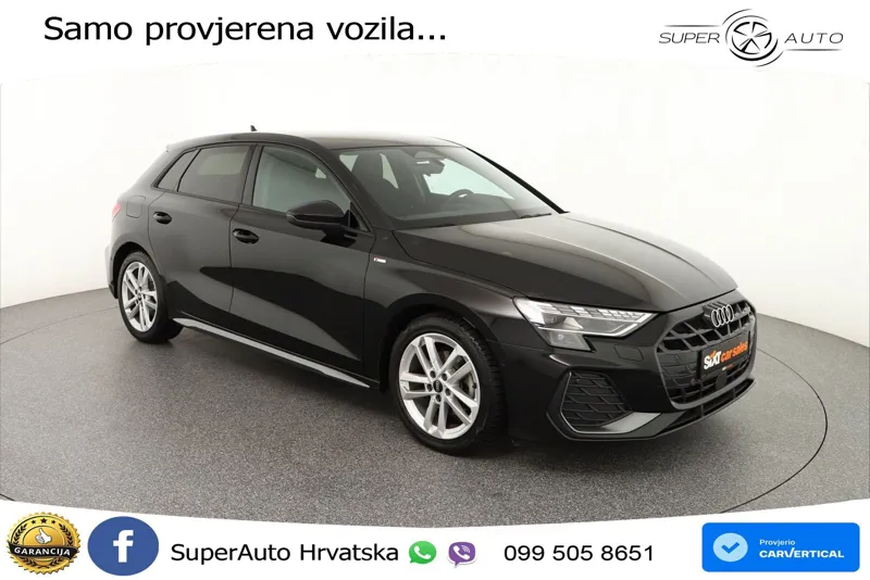 Audi A3 35 TFSI (150 KS) S tronic S line LED+GR SJED+ACC