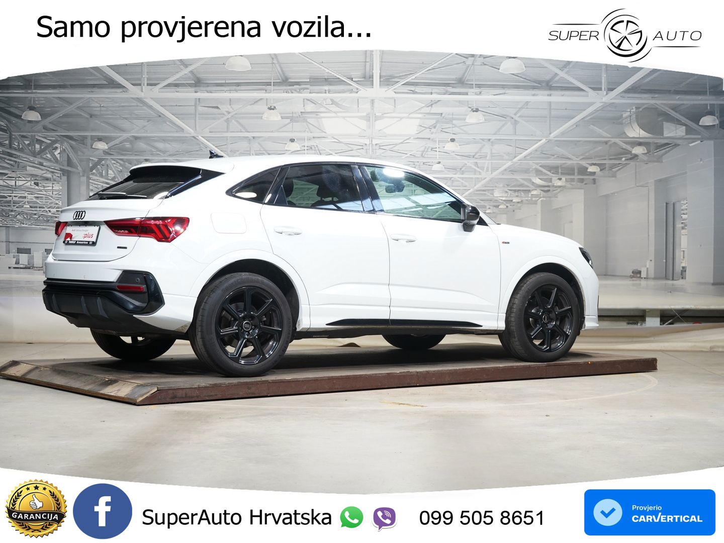 Audi Q3 Sportback 40 TDI (200 KS) quattro S tronic S line LED+GR SJED+ACC